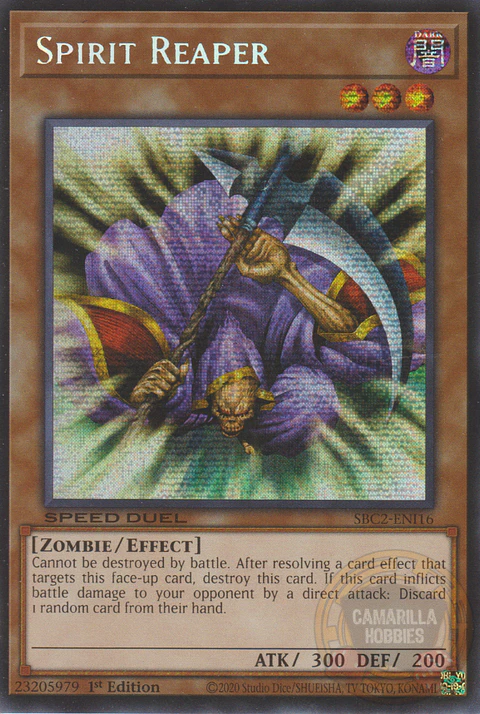Spirit Reaper - SBC2-ENI16 - Prismatic Secret Rare