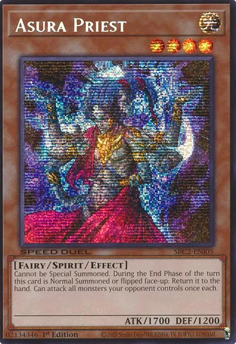 Asura Priest - SBC2-ENI05 - Prismatic Secret Rare