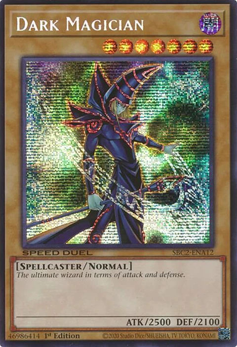 Dark Magician - SBC2-ENA12 - Prismatic Secret Rare
