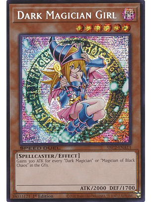 Dark Magician Girl - SBC2-ENA13 - Prismatic Secret Rare