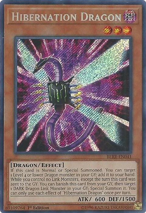 Hibernation Dragon - BLRR-EN041 - Secret Rare
