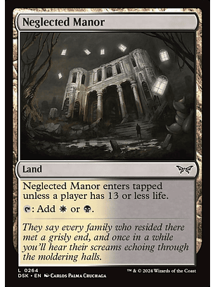 Neglected Manor - DSK - C 