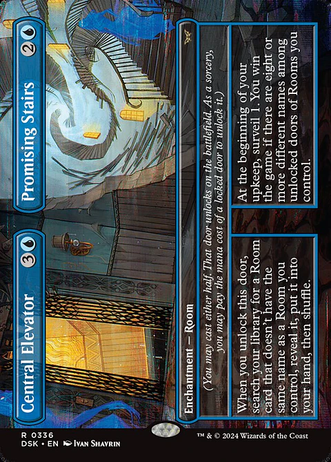 Central Elevator // Promising Stairs - DSK - R 