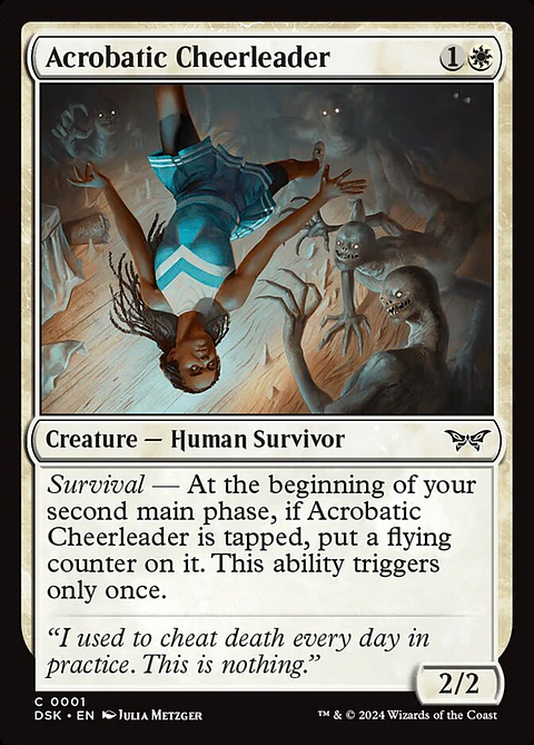 Acrobatic Cheerleader - DSK - C 