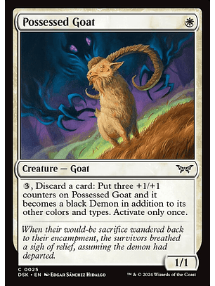 Possessed Goat - DSK - C 
