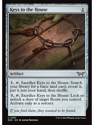 Keys to the House - DSK - U 