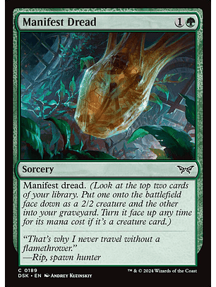 Manifest Dread - DSK - C 