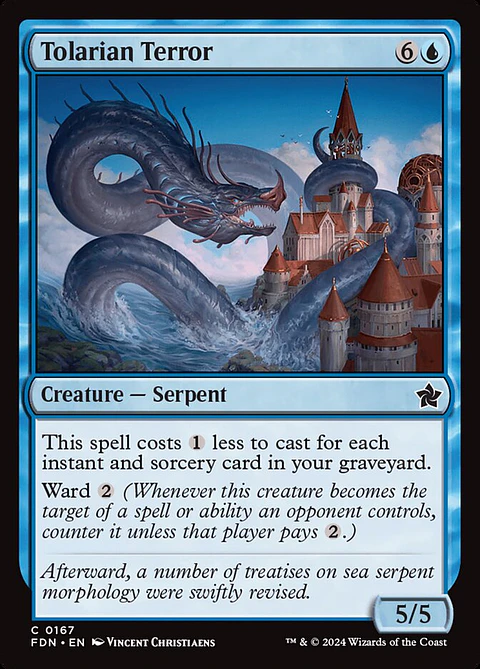 Tolarian Terror - FDN - C 