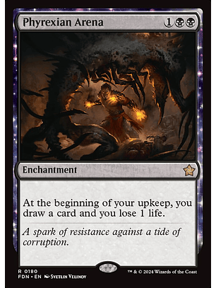Phyrexian Arena - FDN - R 