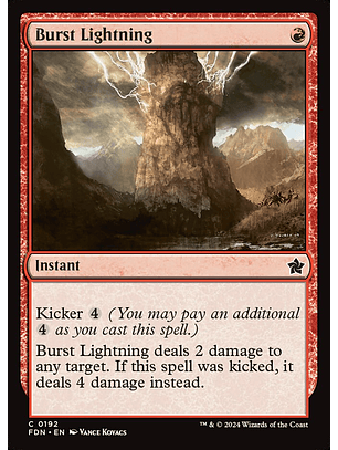 Burst Lightning - FDN - C