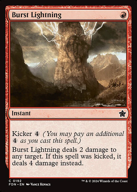 Burst Lightning - FDN - C