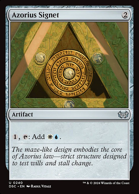 Azorius Signet - DSC - U 
