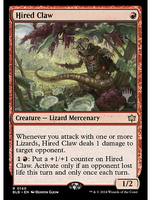 Hired Claw - BLB - R 