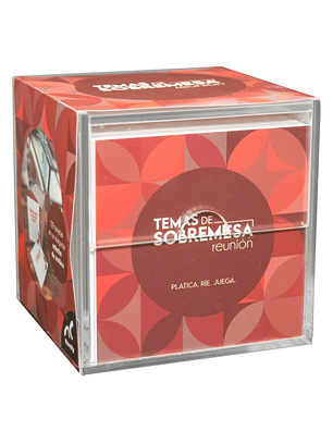 Juego De Cartas Temas De Sobremesa Reunión