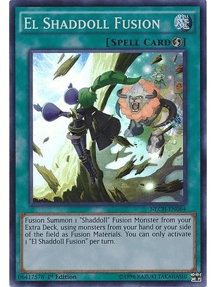 El Shaddoll Fusion - NECH-EN064 - Super Rare 