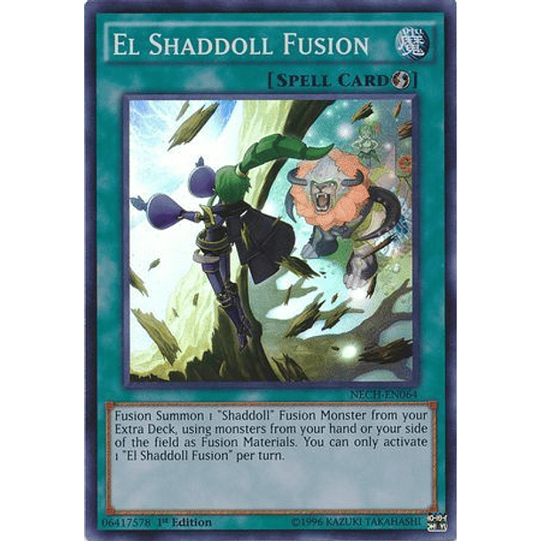 El Shaddoll Fusion - NECH-EN064 - Super Rare 