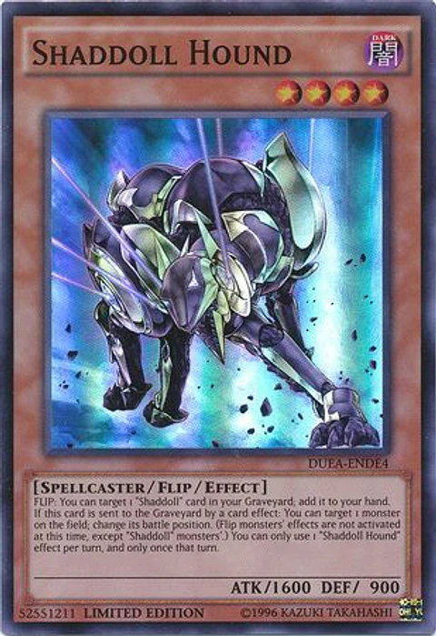 Shaddoll Hound - DUEA-ENDE4 - Super Rare Limited Edition