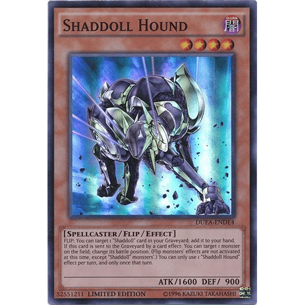 Shaddoll Hound - DUEA-ENDE4 - Super Rare Limited Edition