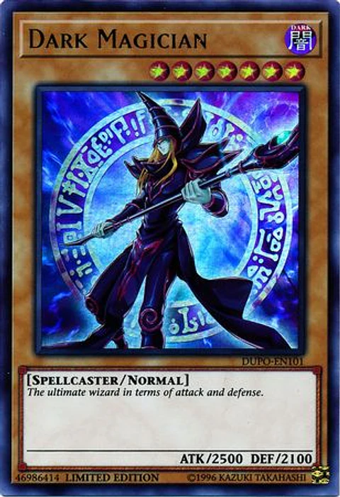 Dark Magician - DUPO-EN101 - Ultra Rare Limited Edition 
