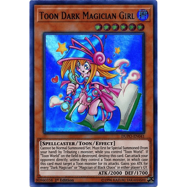 Toon Dark Magician Girl - DUPO-EN041 - Ultra Rare 