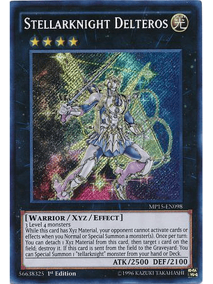 Stellarknight Delteros - MP15-EN098 - Secret Rare