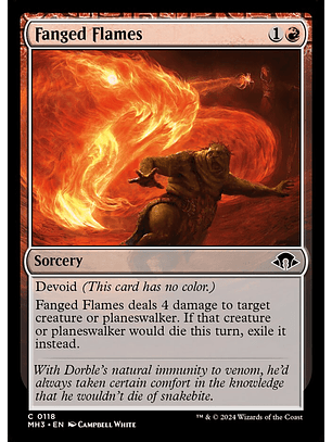 Fanged Flames - MH3 - C 