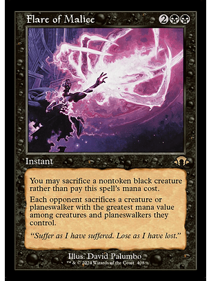 Flare of Malice - MH3 - R