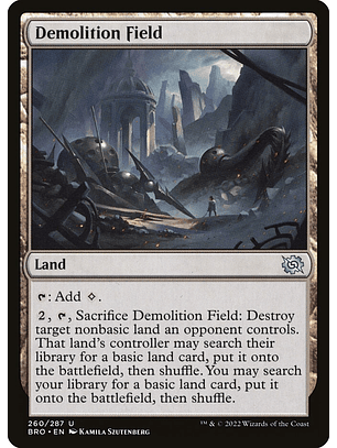 Demolition Field - BRO - U 