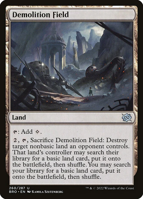 Demolition Field - BRO - U 