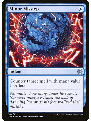 Minor Misstep - ONE - U 
