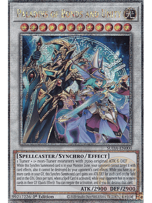 Paladins of Bonds and Unity - SUDA-EN000 - Quarter Century Secret Rare