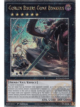 Goblin Bikers Gone Bonkers - SUDA-EN044 - Quarter Century Secret Rare