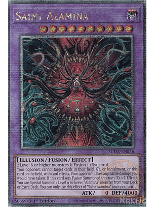 Saint Azamina - SUDA-EN036 - Quarter Century Secret Rare