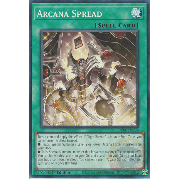 Arcana Spread - SUDA-EN054 - Common 