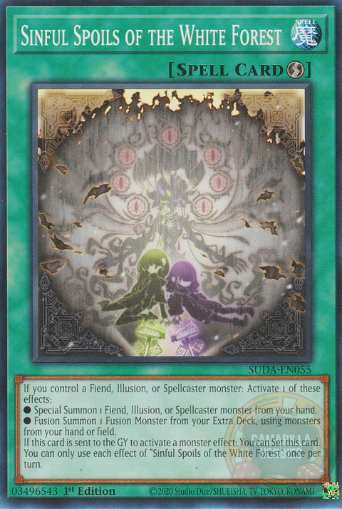 Sinful Spoils of the White Forest - SUDA-EN055 - Common 