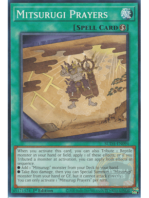 Mitsurugi Prayers - SUDA-EN094 - Common 