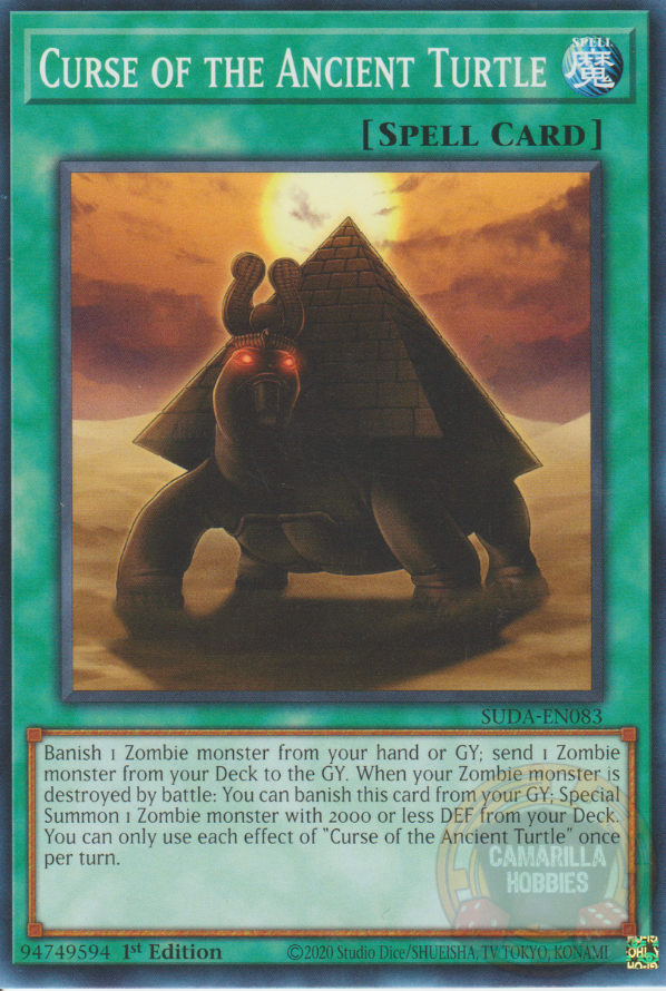 Curse of the Ancient Turtle - SUDA-EN083 - Common  1