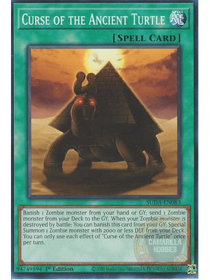 Curse of the Ancient Turtle - SUDA-EN083 - Common 