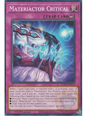 Materiactor Critical - SUDA-EN074 - Common 