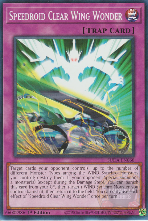 Speedroid Clear Wing Wonder - SUDA-EN068 - Common 