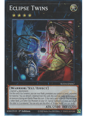 Eclipse Twins - SUDA-EN047 - Super Rare 