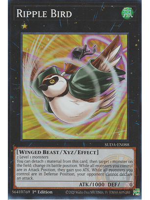 Ripple Bird - SUDA-EN088 - Super Rare 