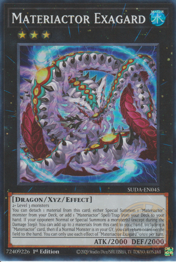 Materiactor Exagard - SUDA-EN045 - Super Rare  1