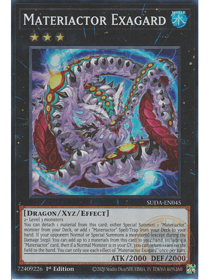 Materiactor Exagard - SUDA-EN045 - Super Rare 