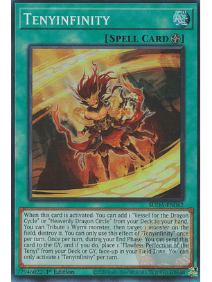 Tenyinfinity - SUDA-EN062 - Super Rare 