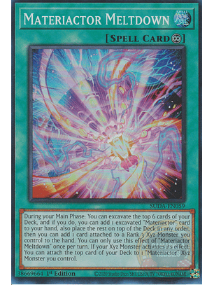 Materiactor Meltdown - SUDA-EN059 - Super Rare 