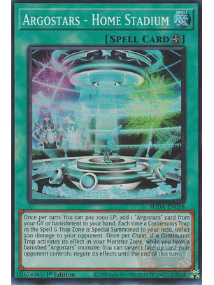Argostars - Home Stadium - SUDA-EN058 - Super Rare 