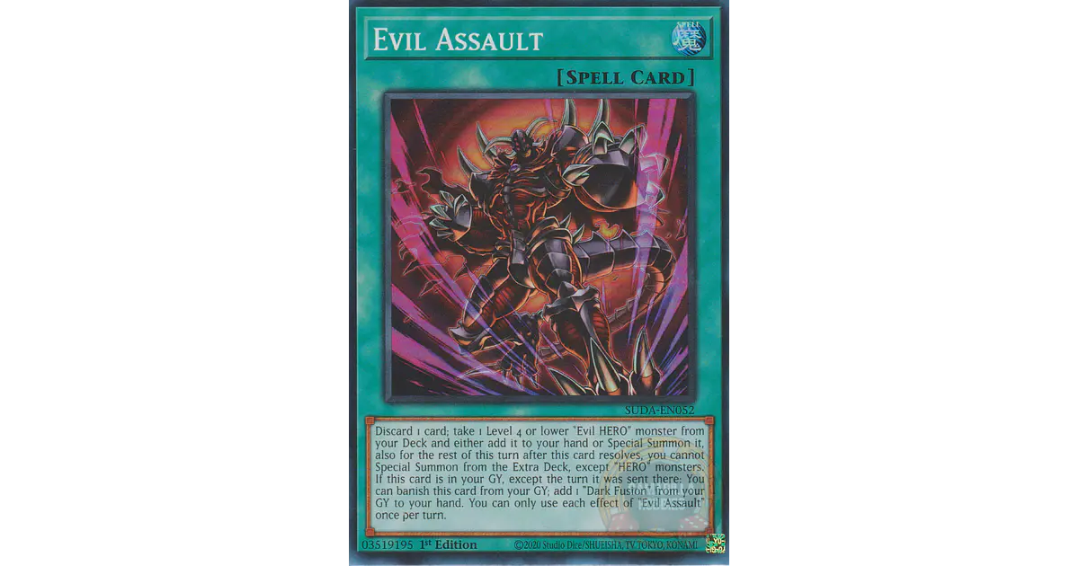 Evil Assault - SUDA-EN052 - Super Rare