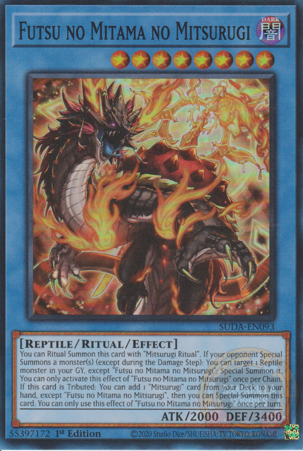 Futsu no Mitama no Mitsurugi - SUDA-EN093 - Super Rare  1