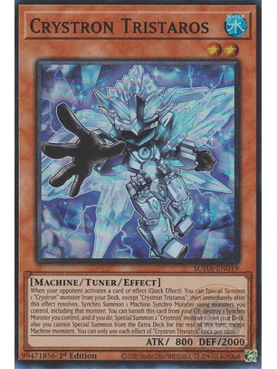 Crystron Tristaros - SUDA-EN019 - Super Rare 